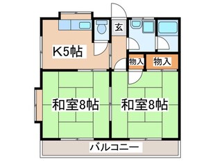 グリーンハイツ小園台Aの物件間取画像